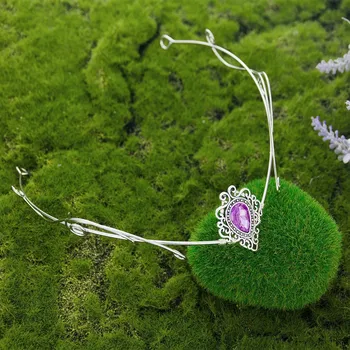 Čelenka Elfí čelenka s větvičkami a listy | elfí šperky, lesní tiára - jako obrázek