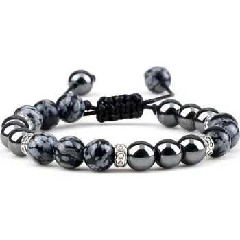 Náramek Náramek s hematitem a dalšími minerály | energetický náramek | přírodní náramek - Alabastr