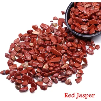 Přírodní kameny pro dekoraci | dekorativní kameny | harmonizační krystaly - Červený jaspis , 20 g