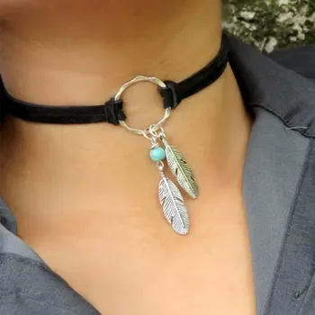 Náhrdelník Gotický choker náhrdelník | gotický náhrdelník, měsíční choker - AS-015