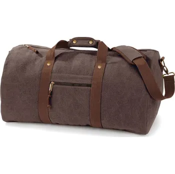 Sportovní taška Vintage plátěná cestovní taška QD 613 vintage brown onesize