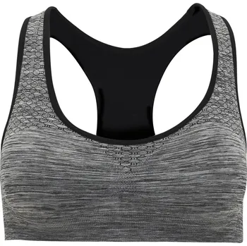 Pánské tílko Dámská sportovní podprsenka Sakhir černá melírová (243) M