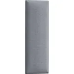 Čalouněný nástěnný panel QUADRATTA 20x60 cm - více barev Barva: Světle šedá