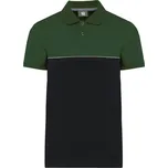 Pracovní piqué polo WK 210 black-forest green 3XL