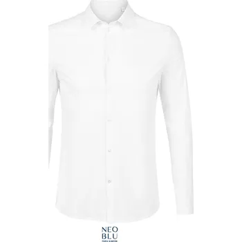 Pánská košile Košile s dlouhým rukávem Balthazar Men optic white 3XL