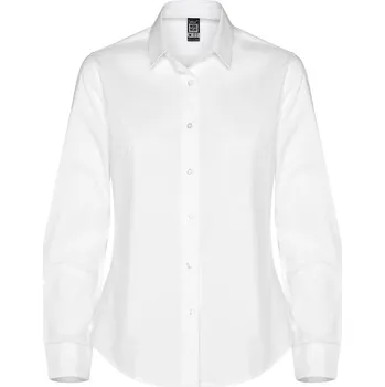 Dámská košile Dámská košile s dlouhým rukávem Moscu bílá (01) S