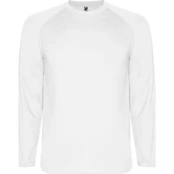 Dámské oblečení Pánské tričko Montecarlo s dlouhým rukávem bílá (01) S