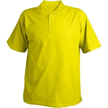 Pánská hladká polokošile Chok 190 - VÝPRODEJ žlutá (YE) XL