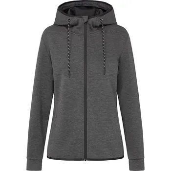 Dámská Scuba bunda s kapucí Scuba Jacket Women anthra heather M