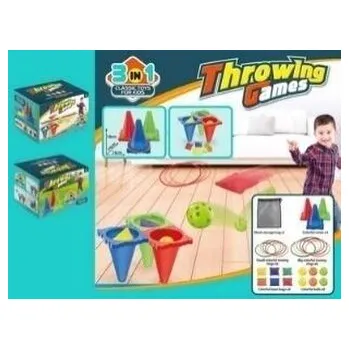 Hra na zahradu Gra rzucanie do celu 3w1