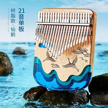 Kalimba pro začátečníky | hudební nástroj | meditační kalimba | dětská roztomilá kalimba - Klíč C 21