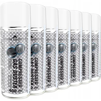 7x STLAČENÝ VZDUCH 400ml ČIŠTĚNÍ GRAFICKÉ KARTY CHLAZENÍ CPU GPU