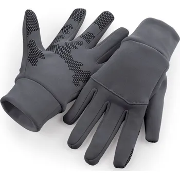 Potítko Softshellové sportovní rukavice B 310 graphite grey L/XL
