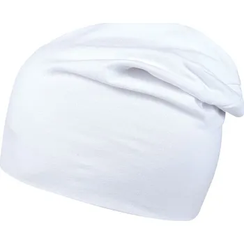 Čepice Zimní čepice Long jersey bílá (06) UNI