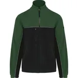 Pracovní fleecová bunda WK 904 black-forest green 3XL