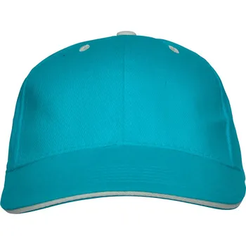 Kšiltovka UNI čepice Panel tyrkysová (12) UNI