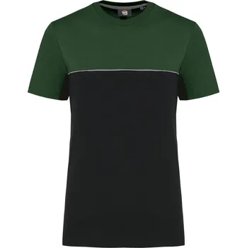 Pánské tričko Pracovní tričko WK 304 black-forest green XXL