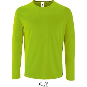 Pánské sportovní tričko s dlouhým rukávem Sporty LSL Men neon green M