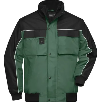 pracovní bunda Pracovní bunda s odepínacími rukávy JN 810 dark green-black 3XL