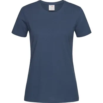 Dámské tričko Dámské tričko z těžké bavlny Comfort 185 Women navy blue L