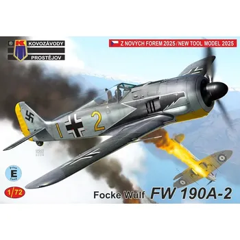 Plastikový model Kovozávody 1/72 Focke-Wulf Fw 190A-2 (3x camo)
