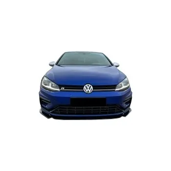 Tuning Oneway přední spoiler VW Golf VII (7.5) HB/Variant R -- rok výroby 2017-2020 - Verze 3 - lesklá černá SLEVA 5%