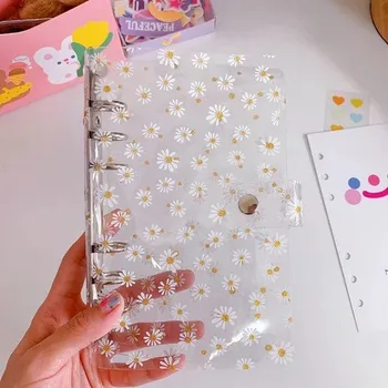 Zápisník Kreativní zápisník se 6 kroužky | školní zápisník, studentský diář - Sedmikráska , A5