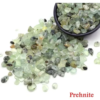 Přírodní kameny pro dekoraci | dekorativní kameny | harmonizační krystaly - Prehnite , 100 g