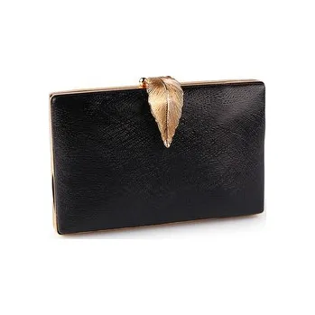 Kabelka Kabelka - psaníčko s designovým zapínáním - 1 ks - 3 černá růžovozlatá