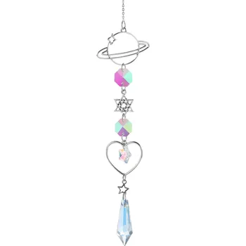 Křišťálový závěs, lapač světla | dekorace domů | zahradní dekorace - typ1