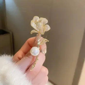 Brož Dámská brož | Luxusní ozdoba - XZ11