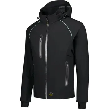 Tech Shell bunda unisex černá 3XL