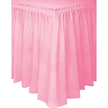 Karnevalový kostým Plastová rautová sukně růžová