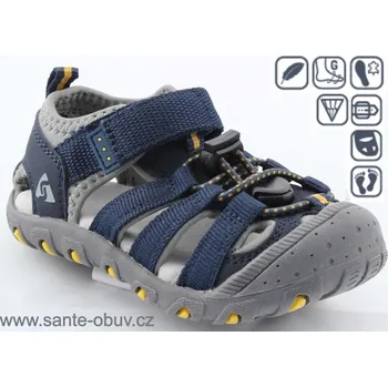 Dámská zdravotní obuv SANTÉ HN/47 BLUE vych.obuv vel.22-27, --- - 25