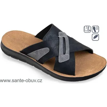 Dámská zdravotní obuv SANTÉ MJ/2706 ČERNÁ pantofel vel.41-46, --- - 41