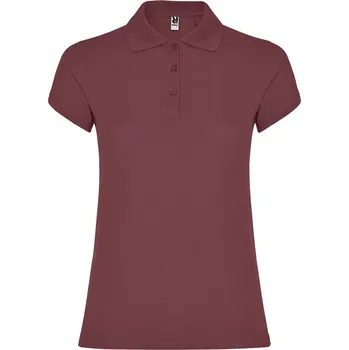 Dámské oblečení Dámská polokošile Star bobulová červená (169) L