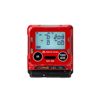 Bezpečnostní detektor GX-3R - Detektor plynů %LEL, H2S, O2, CO (použitý)