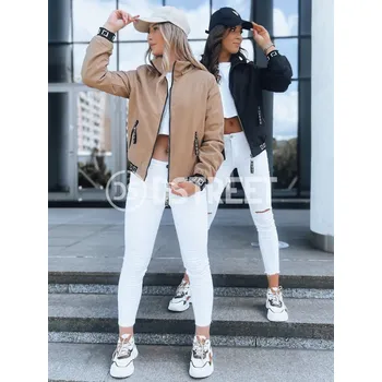 Dámská přechodová bunda HERA Barva béžová DSTREET DStreet hnědá 3269567