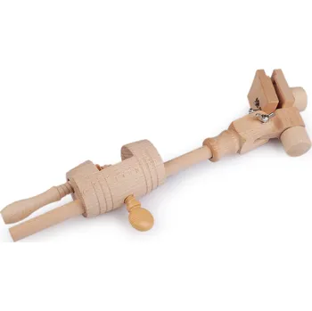 Stolní stojan pro upevnění kruhu na vyšívání, barva přírodní