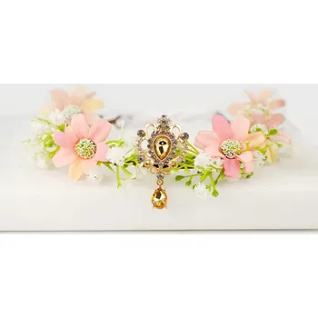 Čelenka Elfí čelenka s větvičkami a listy | elfí šperky, lesní tiára - jako obrázek-100013777