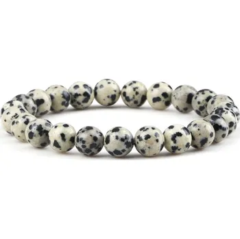 Náramek Stylový unisex náramek | pánské šperky | tibetské náramky - skvrnitý kámen