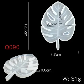 Forma na pečení Mandala forma z odolného silikonu | forma na beton, forma na epoxid - MALÁ Monstera