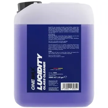 Čistič autoskla OneWax Lucidity Glass Cleaner - Čistič oken 5L