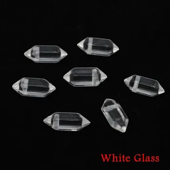 Přívěsek Přívěsek s přírodním kamenem | krystal přívěsek | přívěsek z přírodního kamene - Bílé sklo , 1 KS