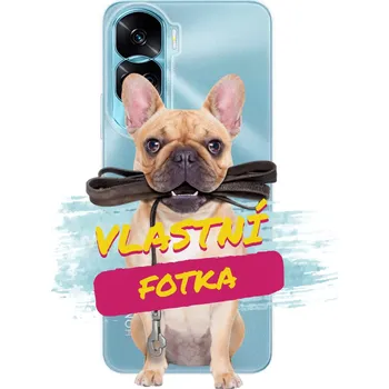 Pouzdro na mobilní telefon Silikonové pouzdro s vlastní fotkou pro Honor 90 Lite 5G - iSaprio (Odolný silikonový kryt, obal, pouzdro s vlastním motivem / potiskem na mobil Honor 90 Lite 5G - skvělá ochrana a pružnost, stylový UV potisk, lehkost, tiskne se v České republice, skvělý)