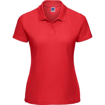 Dámské tričko Dámské piqué polo 539F bright red XS