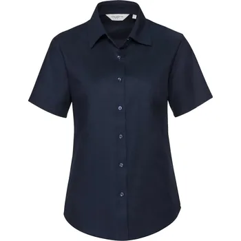 Halenka Oxford s krátkým rukávem 933F bright navy L