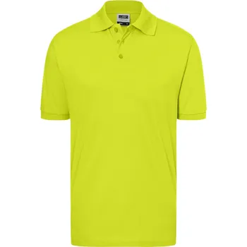 Pánské tričko Piqué polo JN 70 acid yellow XXL