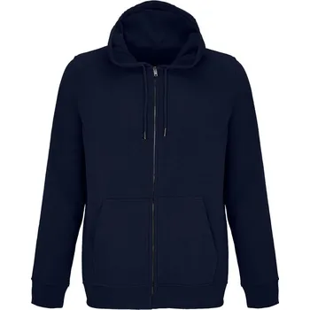 Dámská mikina Unisex mikina s kapucí z těžké bavlny Calipso french navy S