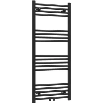Radiátor Erga Simple, topné těleso 1200x500 mm, 487 W, černá, ERG-LAV-SIMP-12050-BK